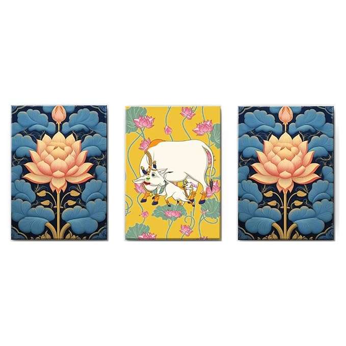 Pichwai Handmade Wall Painting - Image 6